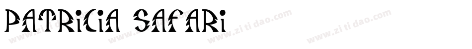 Patricia Safari字体转换